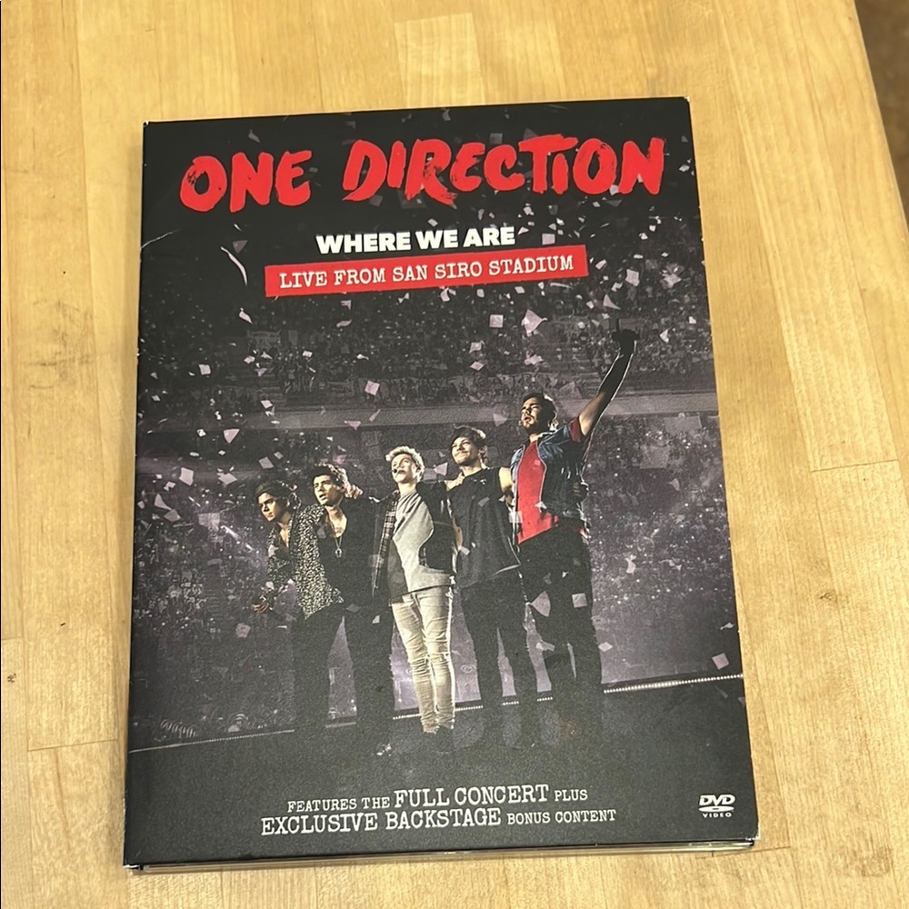 Vintage One Direction Live DVD